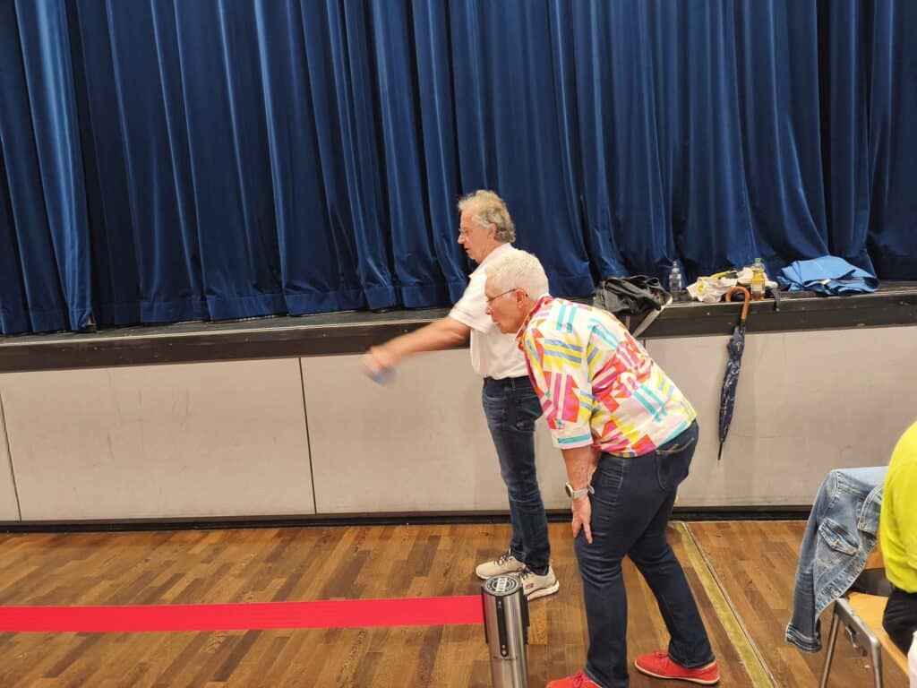 Stand des SeniorenSport Verein Attendorn e. V. auf der Seniorenmesse 2025